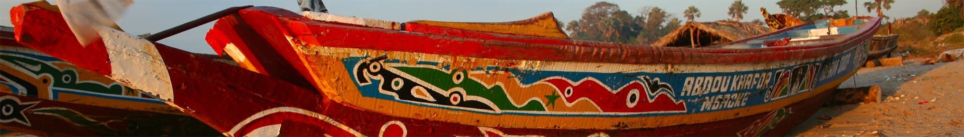 Fishing boat, Gunjur Gambia