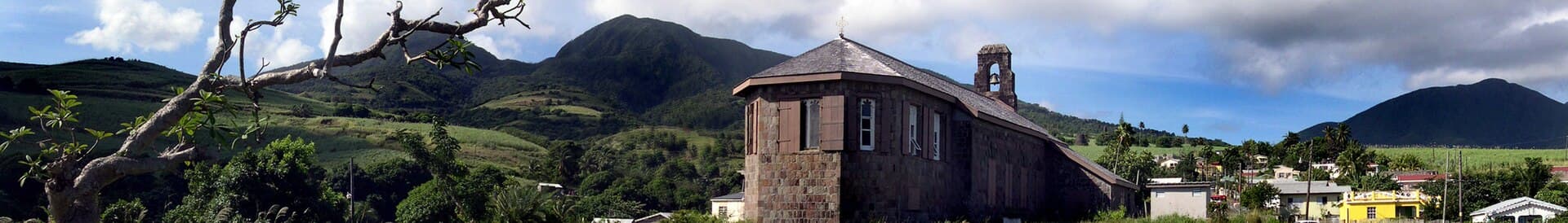 St Mary's church, Cayon, St Kitts, West Indies