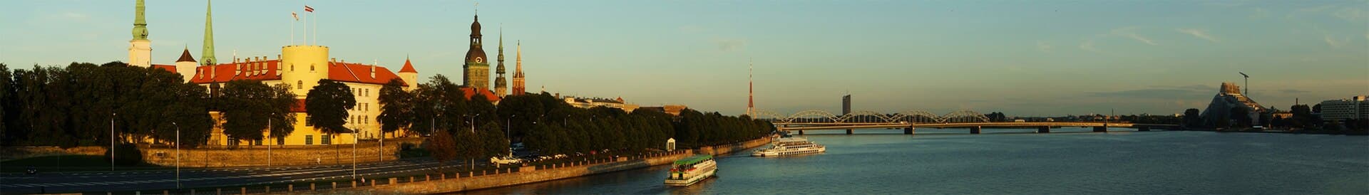 Panaroma of Riga and Daugava
