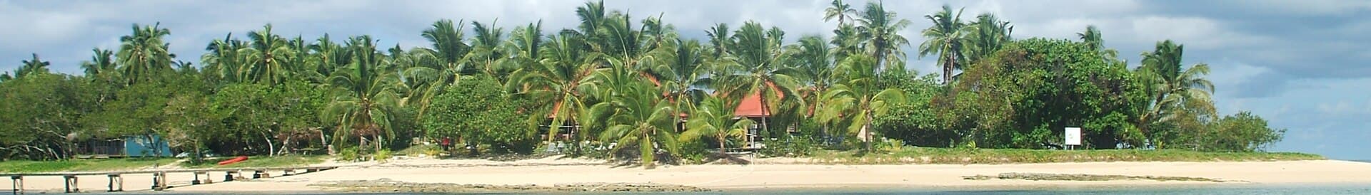 Royal Sunset Island Resort at 'Atata Island, 30 min boat ride from Tongatapu.