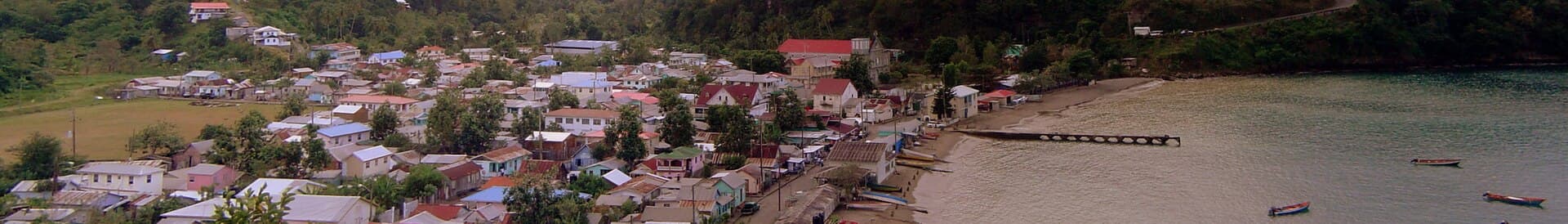 A view of Saint Lucia