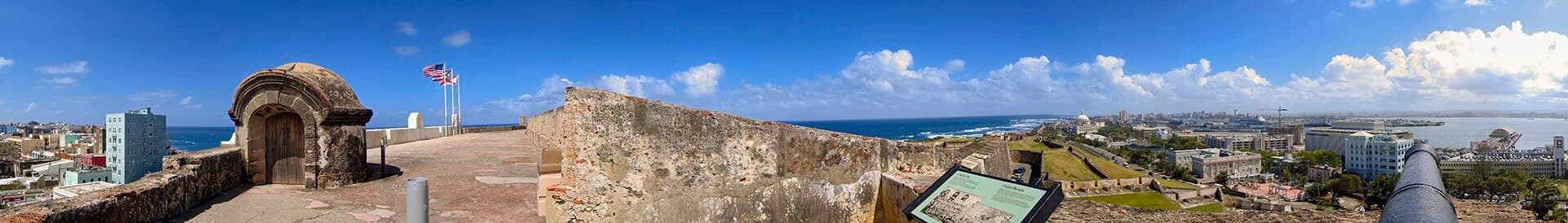 San Juan. Fort San Cristobal. Puerto Rico